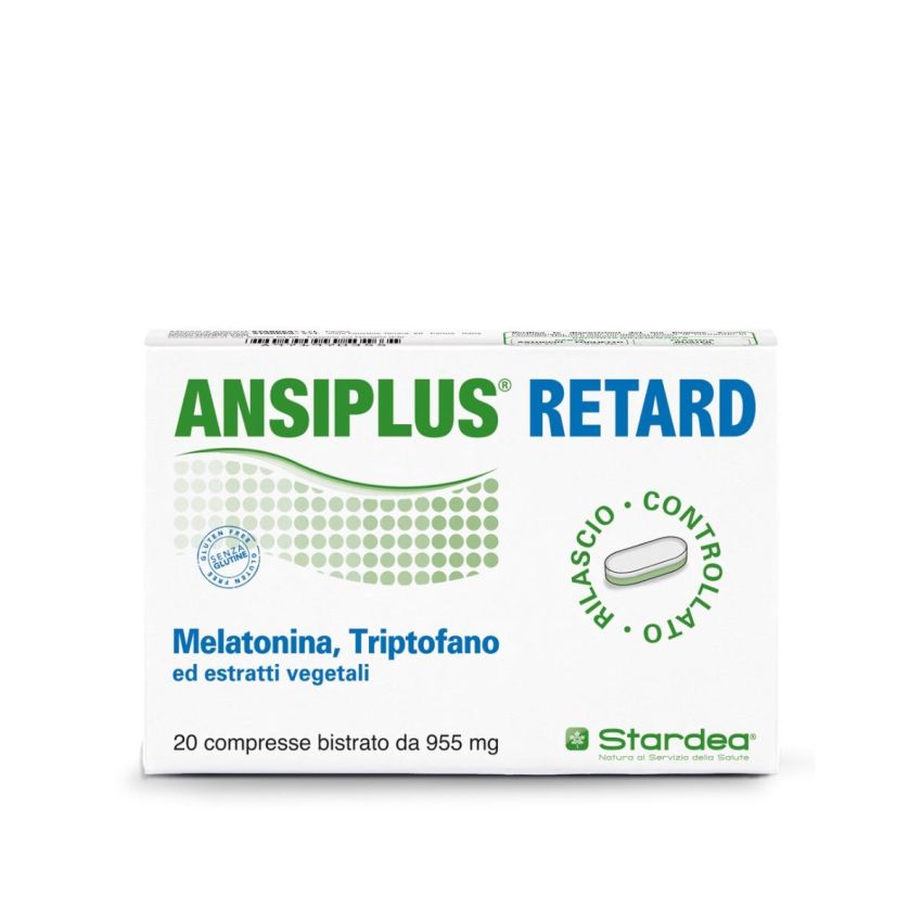 Ansiplus Retard 955mg - 20 Compresse a Rilascio Prolungato