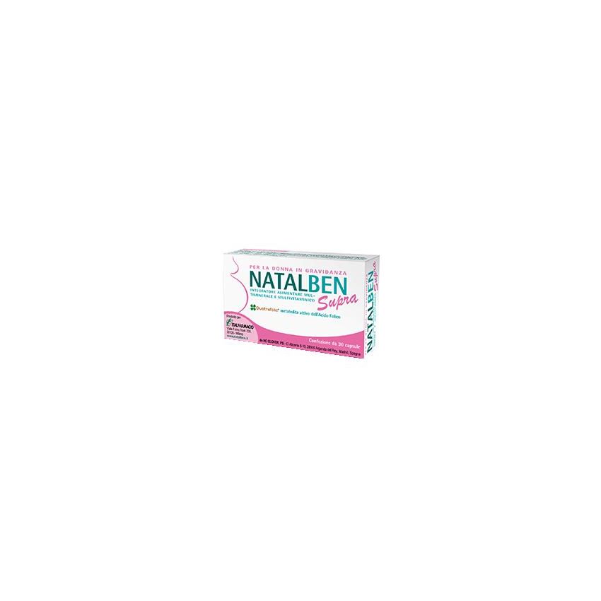Natalben Supra - Integratore in Capsule Molli, 30 Capsule