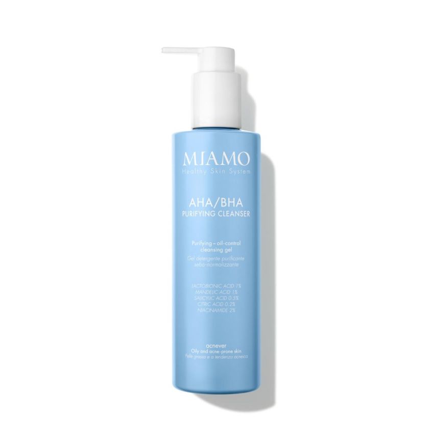 Miamo 250ml AHA/BHA Deep-Purifying Facial Cleanser