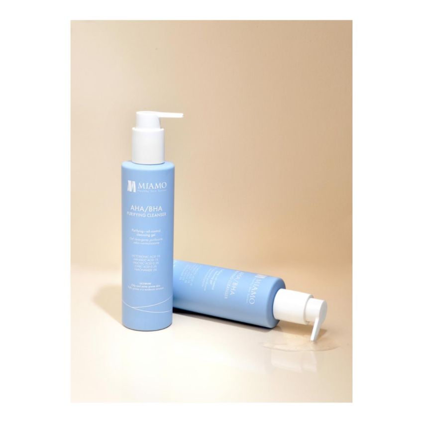 Miamo 250ml AHA/BHA Deep-Purifying Facial Cleanser