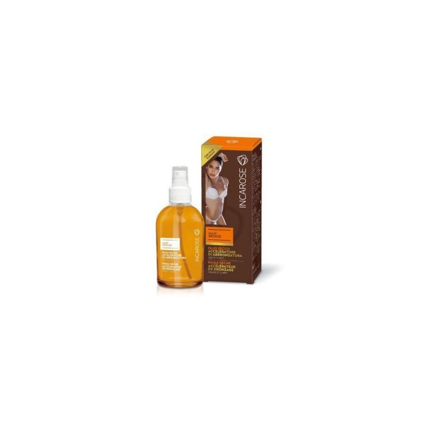 Incarose Maxi Bronze - Olio Acceleratore di Abbronzatura 125ml