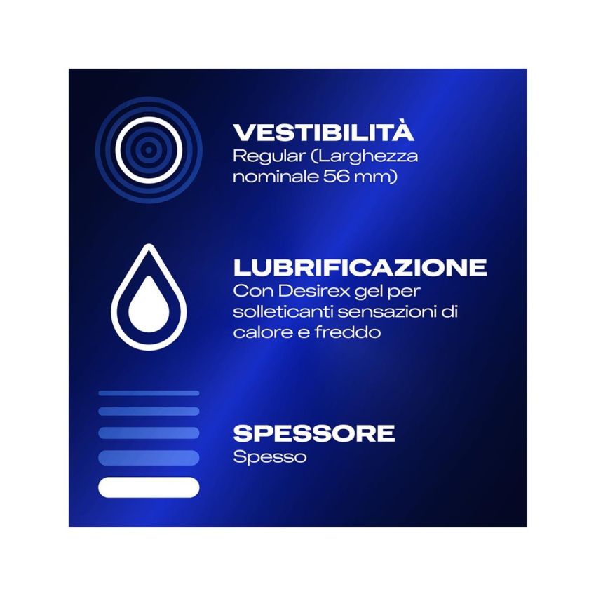 Durex Intense Orgasmic - Confezione da 6 preservativi