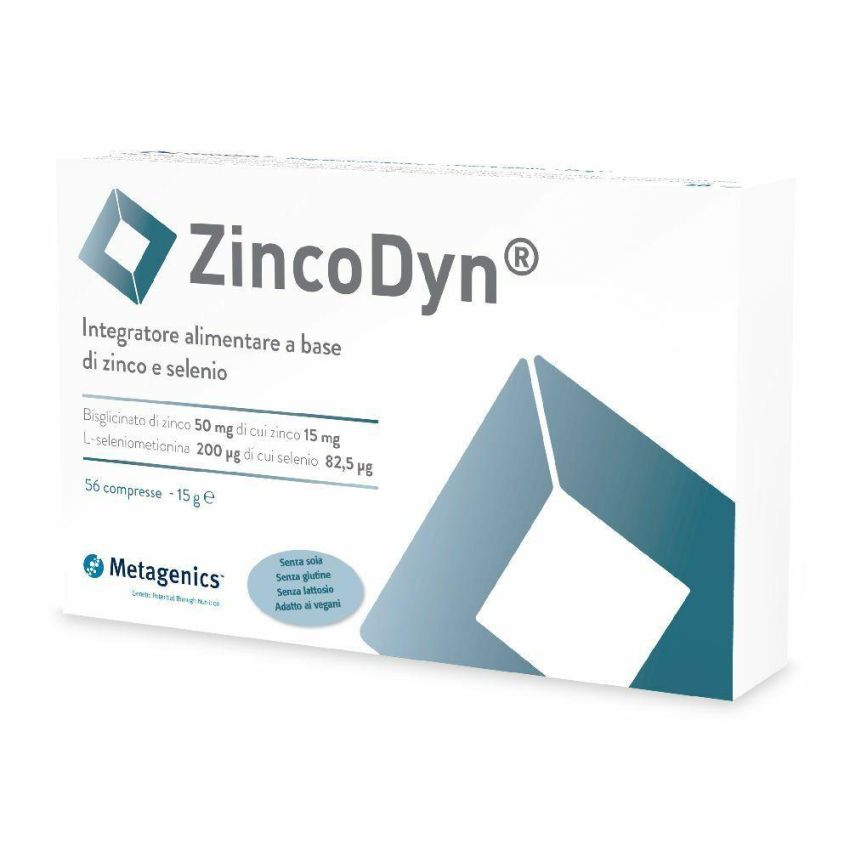Zincodyn - Integratore di Zinco, 56 Compresse