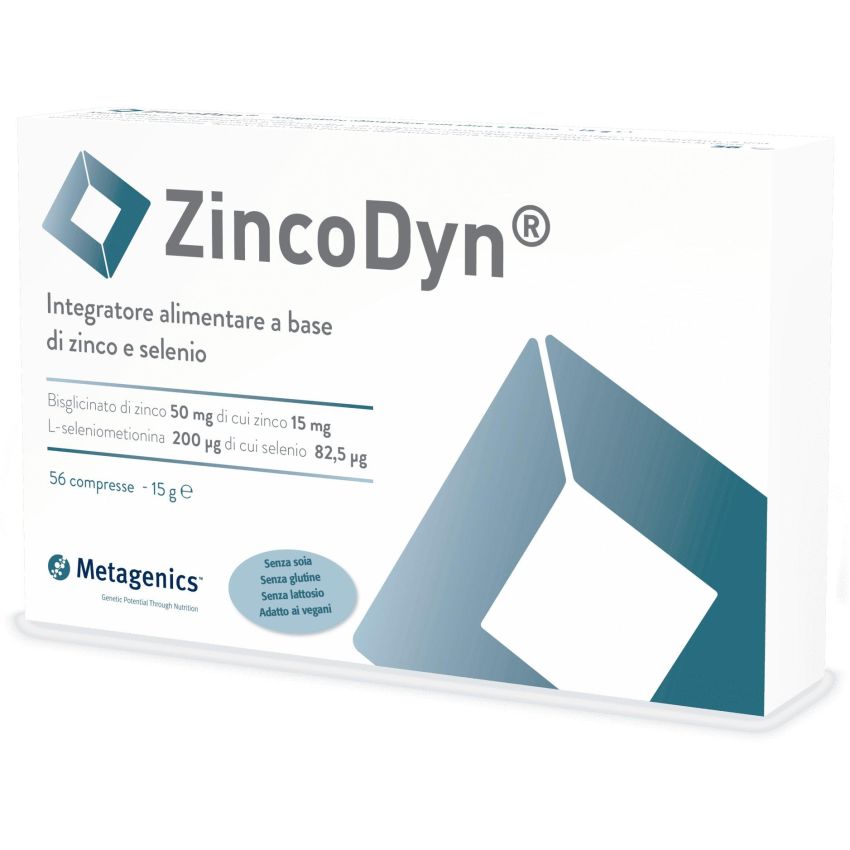 Zincodyn - Integratore di Zinco, 56 Compresse