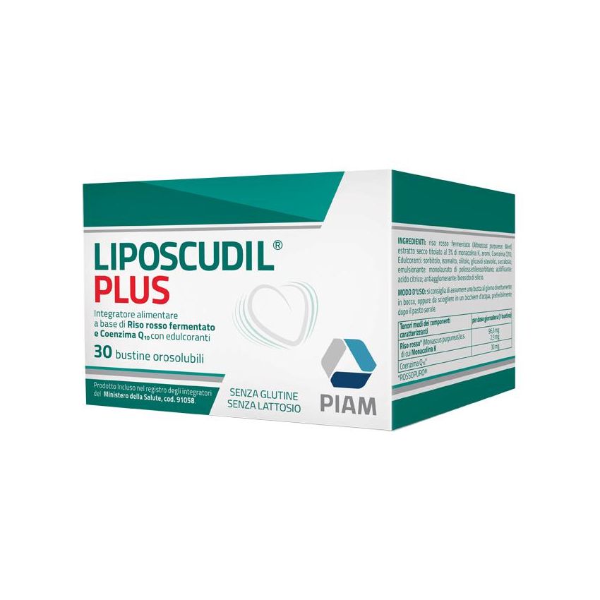 Liposcudil Plus - Integratore Alimentare per Dimagrimento, 30 Bustine