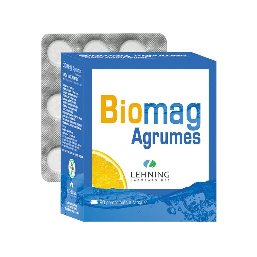 Biomag: 90 Compresse Masticabili per il Benessere del Corpo