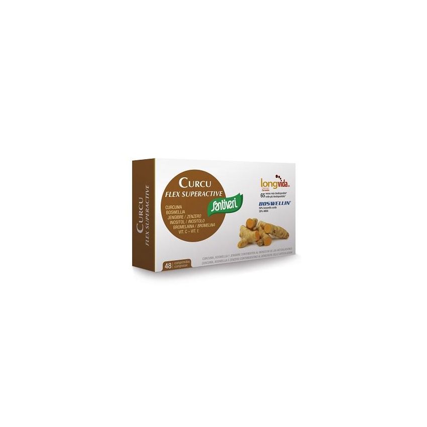 Santiveri Superactive Curcu Flex - 48 Compresse Potenziate