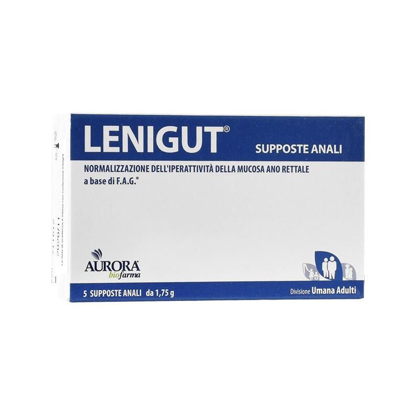 Lenigut Supposte Anali - Pacco da 5 Pezzi