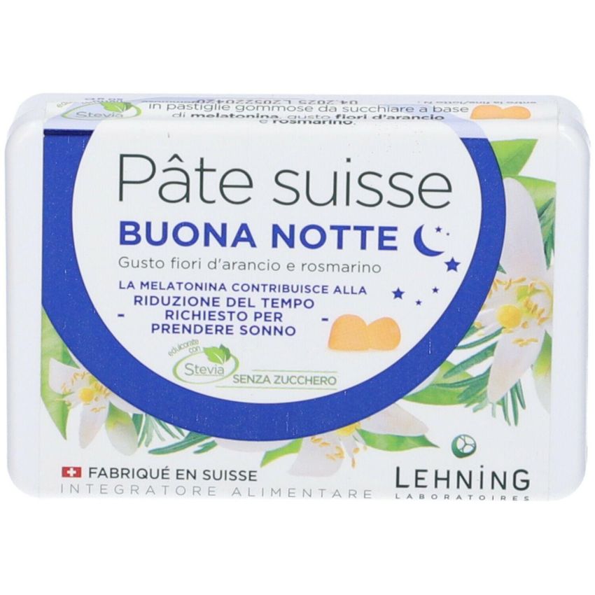 Buona Notte Pate Suisse - 40 Compresse per il Sonno