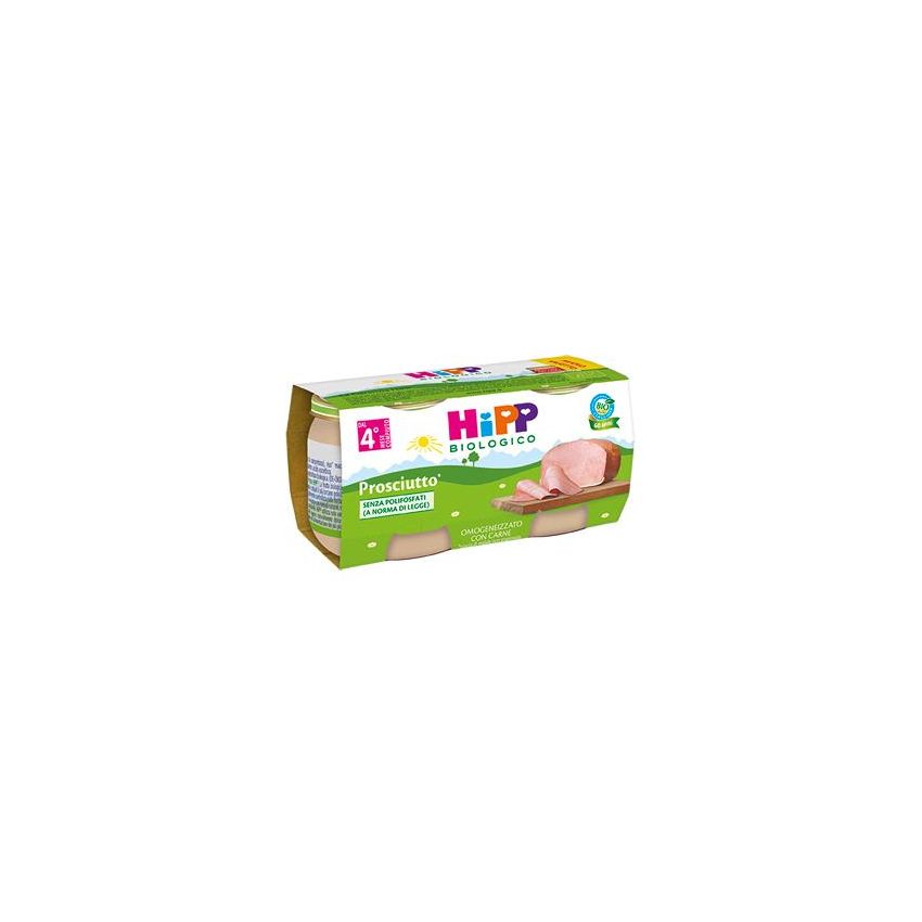Hipp Omogeneizzato di Prosciutto Biologico, 2 x 80g