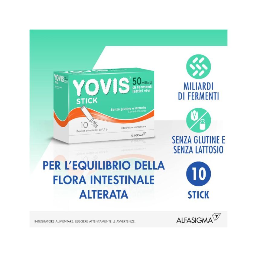 Yovis Stick - Confezione da 10 Bustine Monodose