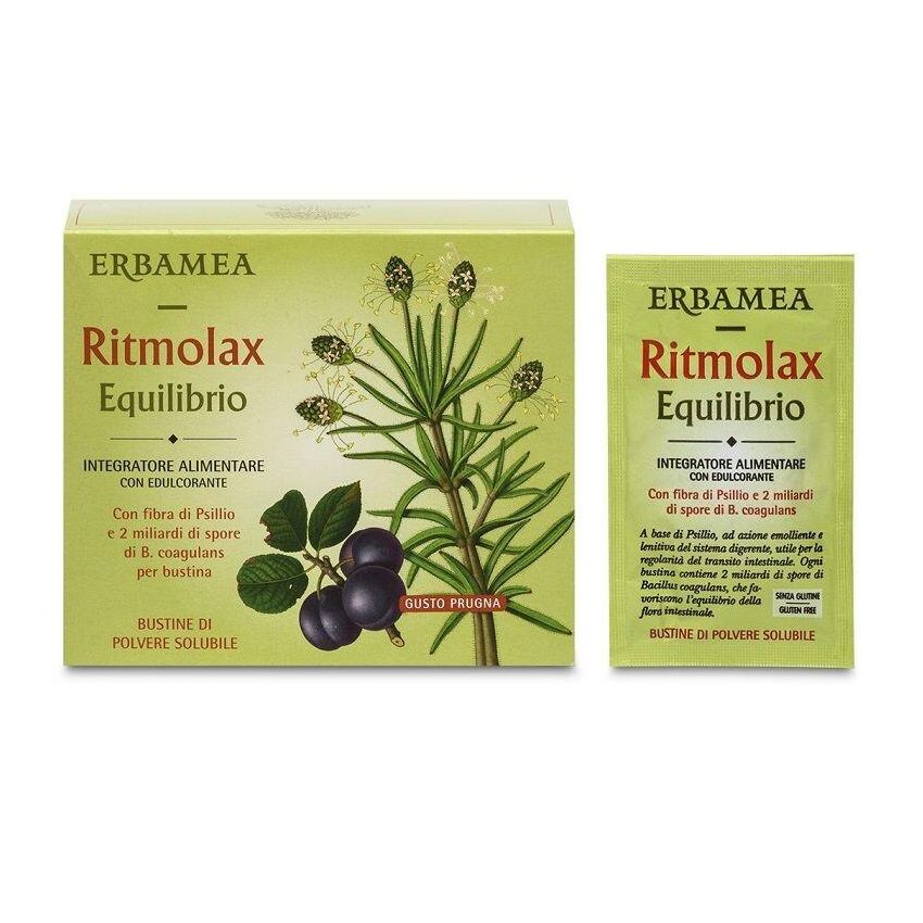 Erbamea Ritmolax Equilibrio - Bustine per il Benessere Intestinale
