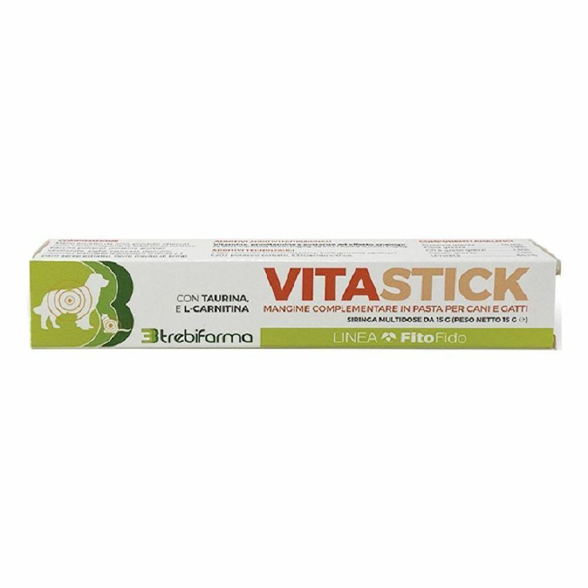 Vitastick 15g: Pasta Mangime Complementare per Cani e Gatti