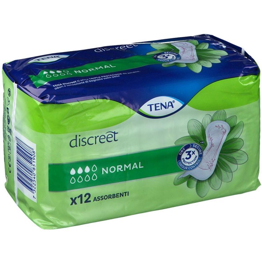 Tena Lady Discreet Normal - Assorbenti Femminili, 12 Pezzi
