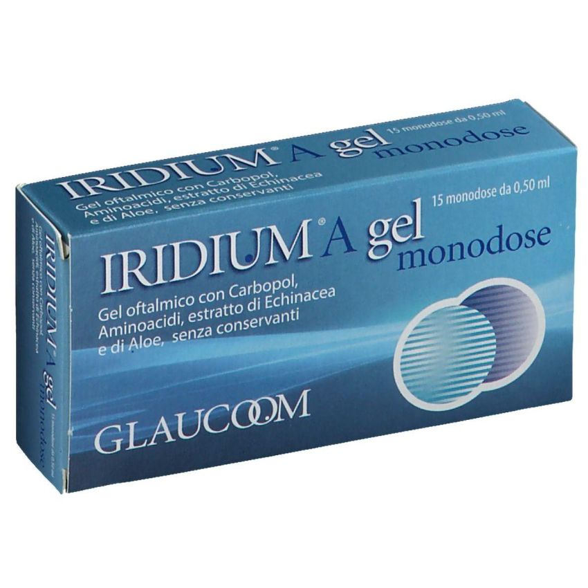 Iridium A - Gel Monodose 15 - 15 Oftioli per uso oculare