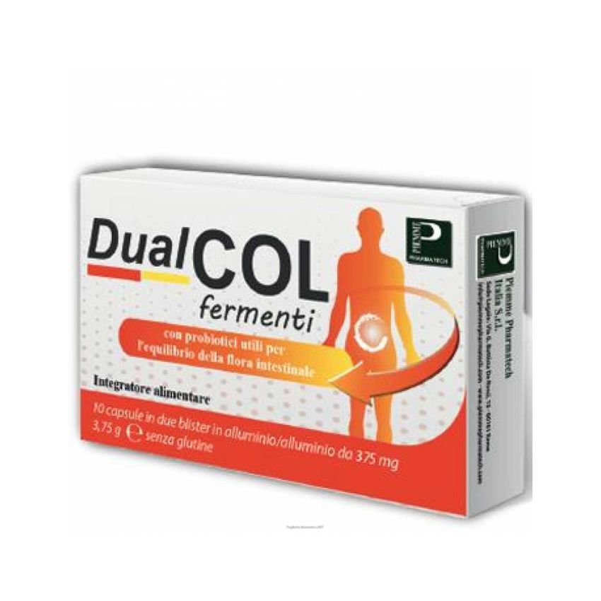 Dualcol Capsule con Fermenti Lattici - Confezione da 10