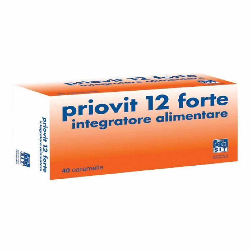 Priovit 12 Forte: 40 Caramelle Multivitaminiche