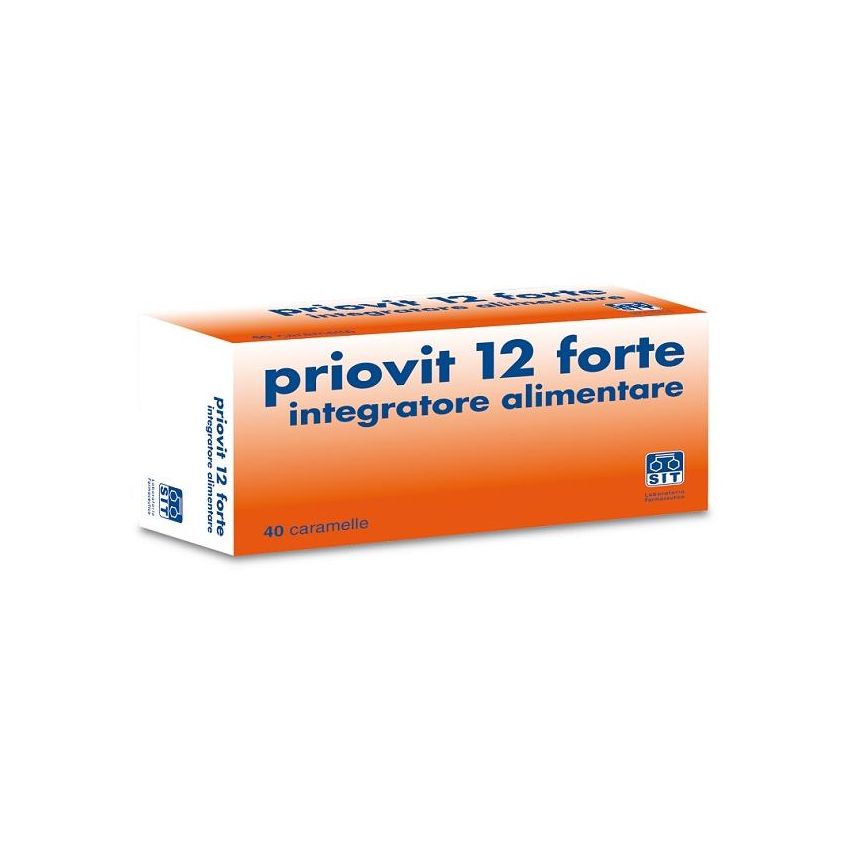 Priovit 12 Forte: 40 Caramelle Multivitaminiche