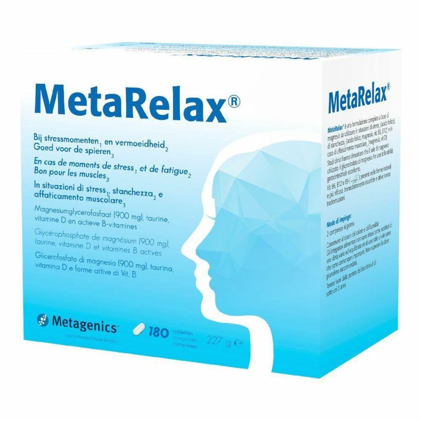 MetaRelax - 180 Compresse per il Benessere e il Relax