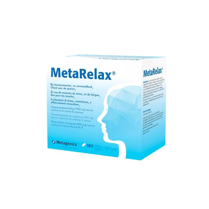 MetaRelax - 180 Compresse per il Benessere e il Relax