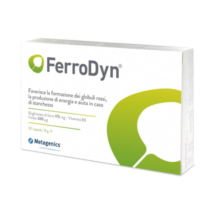 Ferrodyn Hi - Integratore Alimentare con 30 Capsule