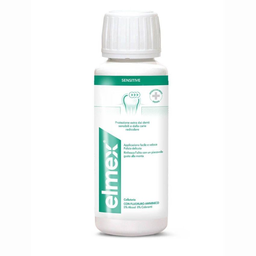 Collutorio Sensibile Elmex 100ml per Denti Sensibili