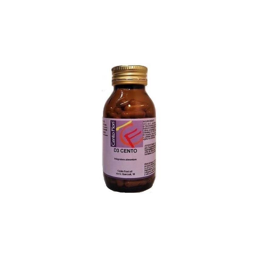 Vitamina D3 Cento - 100 Capsule Vegetali