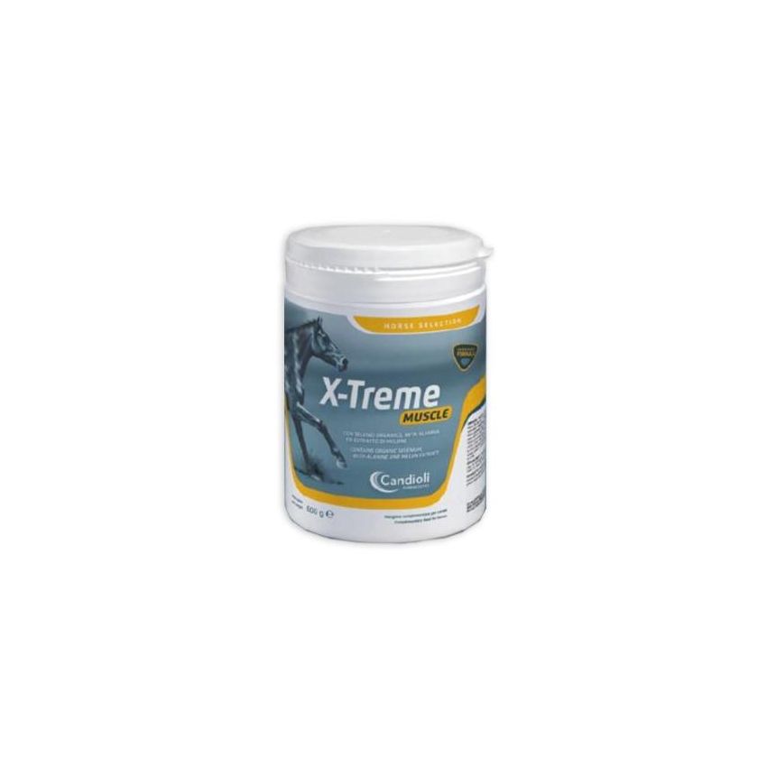 Candioli X-Treme Muscle - Integratore Alimentare per Cavalli, 600g