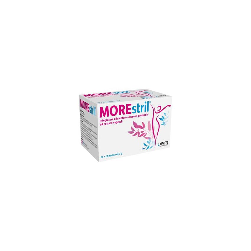 Morestril Doppio Pacchetto da 20 Bustine Ciascuno