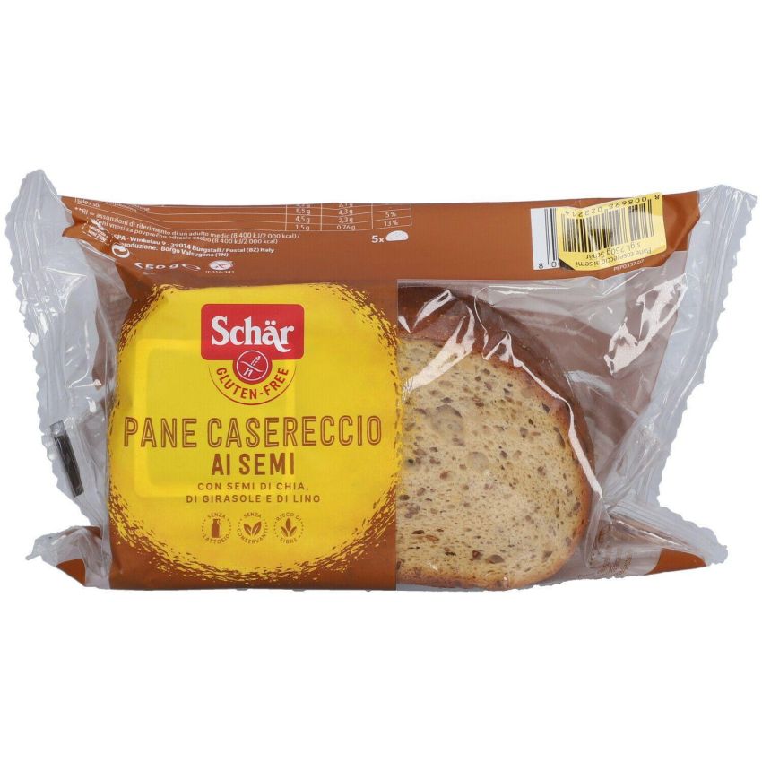 Schar Pane Casereccio Senza Glutine con Semi, 250g