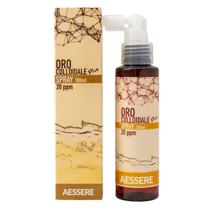 Spray di Oro Colloidale Plus 20PPM - 100ml