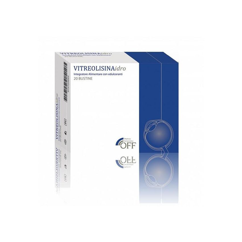Vitreolisina Idro: Bustine effervescenti idrosolubili - Confezione da 20