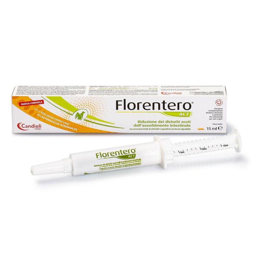 Florentero Act - Integratore Alimentare 15ml per Cani e Gatti