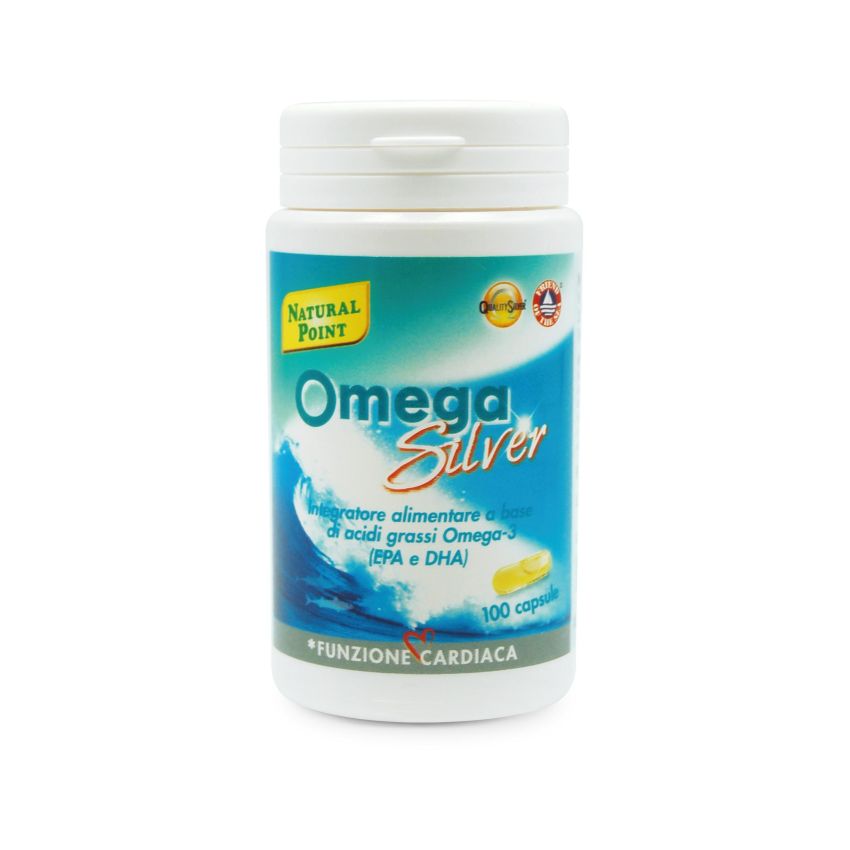 Natural Point Omega Silver - 100 Capsule di Omega Naturali