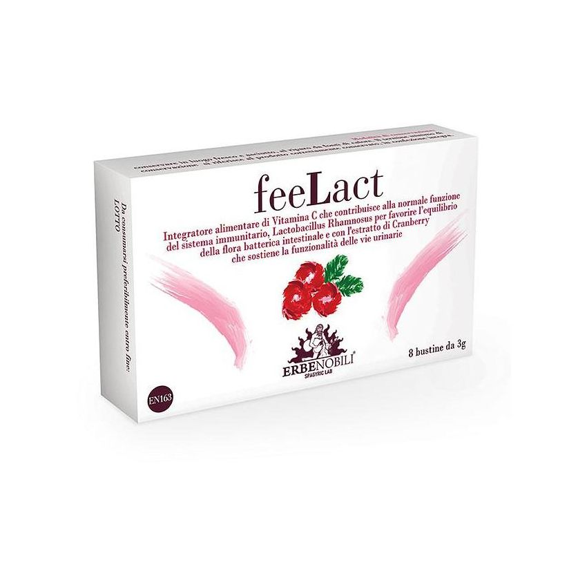 Erbe Nobili Feelact: Pacchetto di 8 Bustine per il Benessere Naturale