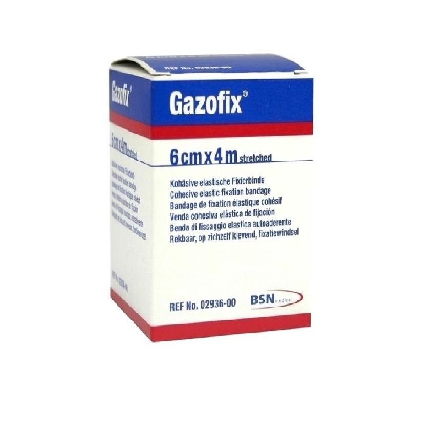 Benda Elastica Autoadesiva Gazofix, 6x400cm