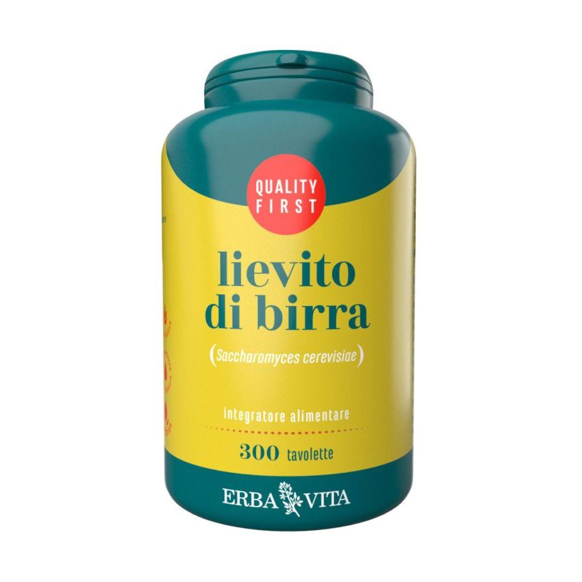 Erba Vita Lievito di Birra - 300 Tavolette Nutrienti