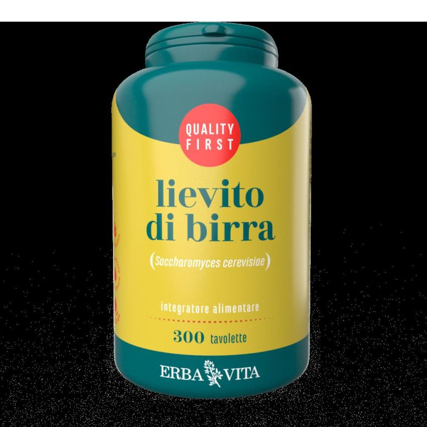 Erba Vita Lievito di Birra - 300 Tavolette Nutrienti