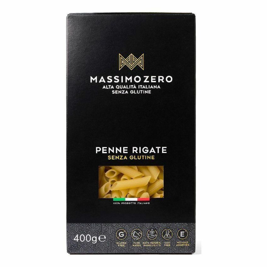 Massimo Zero Penne Rigate Senza Glutine - 400g