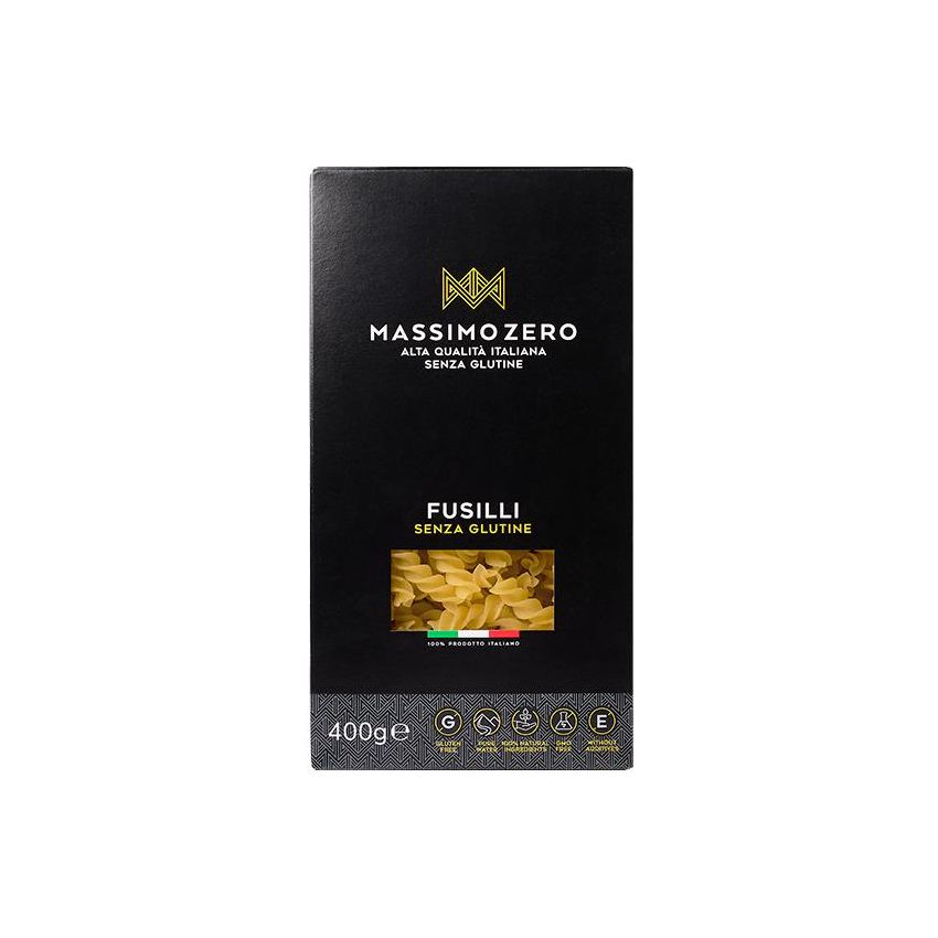 Fusilli Senza Glutine Massimo Zero 400g