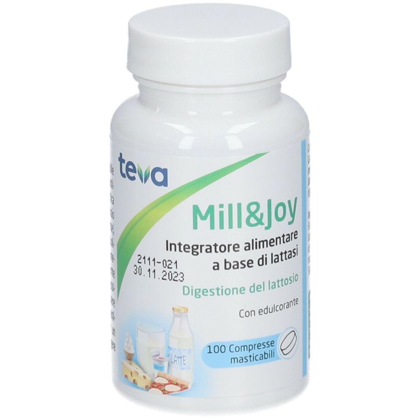 Mill&Joy Teva - Integratore Alimentare, 100 Compresse