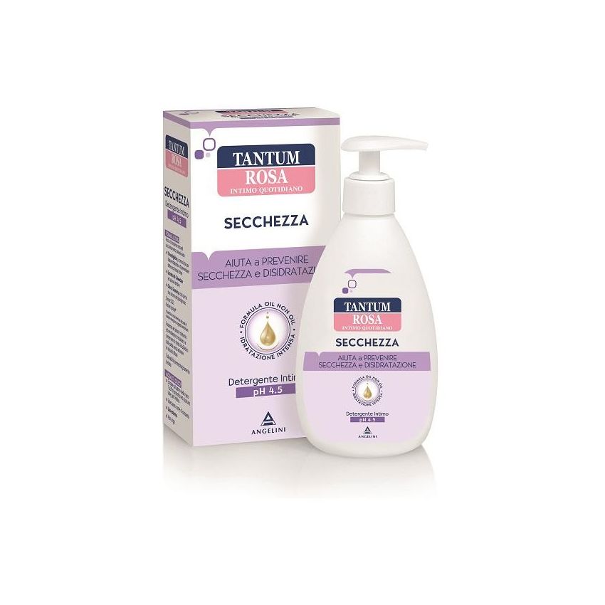 Tantum Rosa Intimo - Idratante Intimo per Secchezza, 200ml