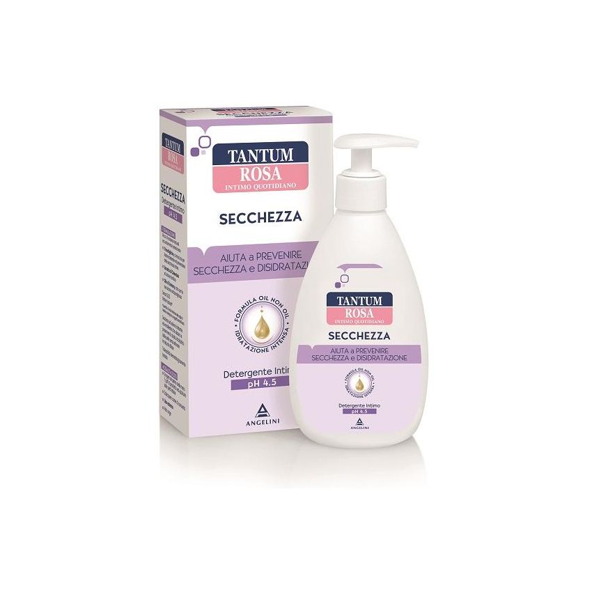 Tantum Rosa Intimo - Idratante Intimo per Secchezza, 200ml