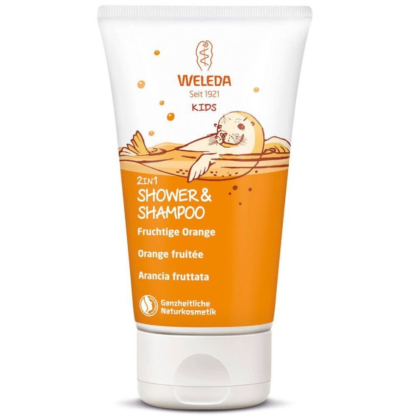 Weleda Shampoo e Doccia per Bambini all'Arancia - 150ml