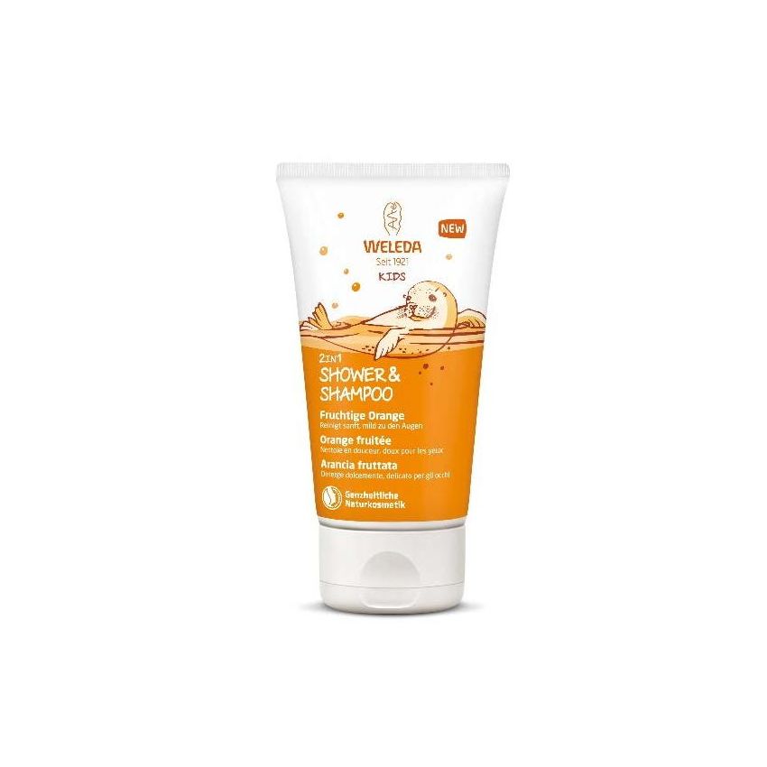Weleda Shampoo e Doccia per Bambini all'Arancia - 150ml