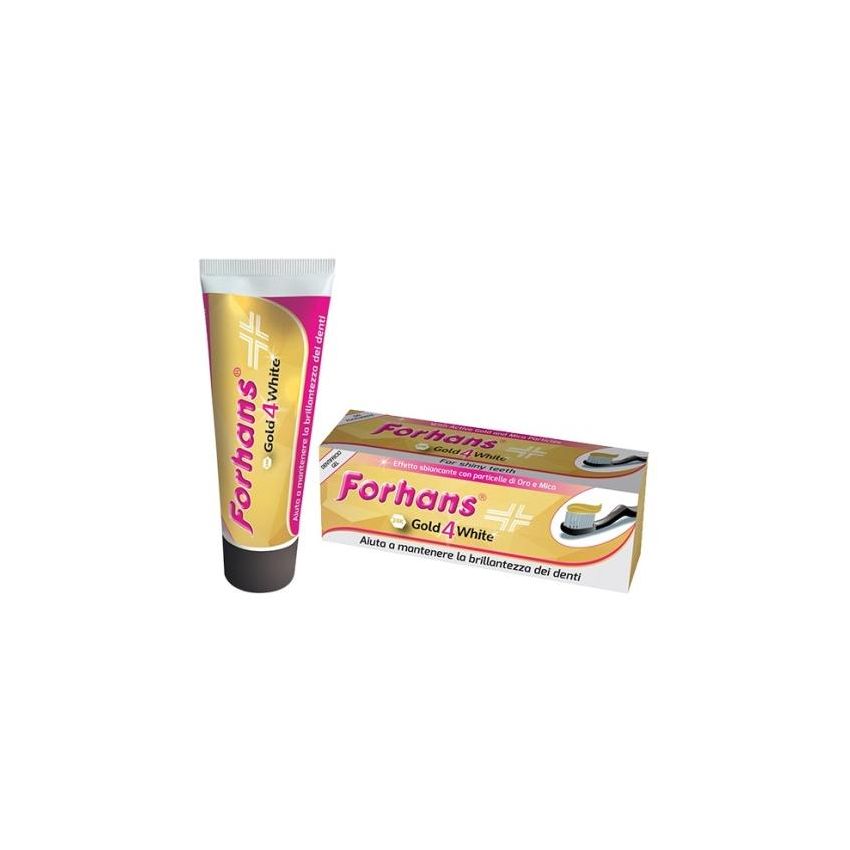 Dentrifricio Sbiancante Forhans Gold 75ml - Formula 4 in 1