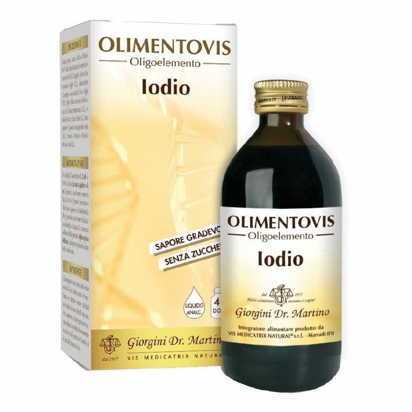 Olimentovis Iodio Soluzione Liquida 200ml