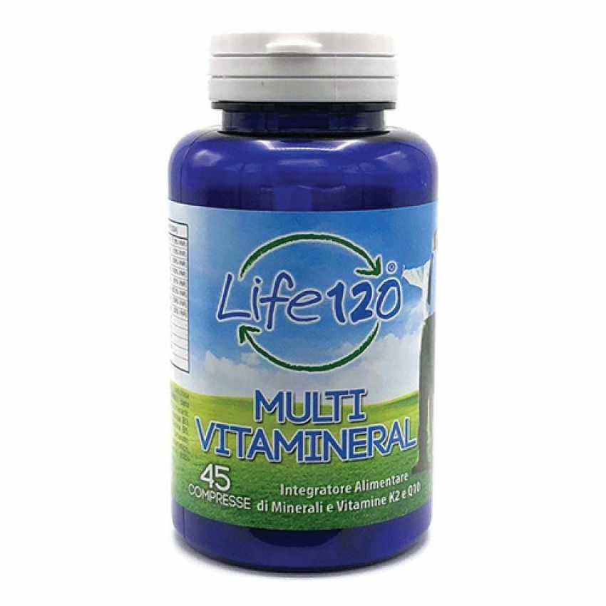 Life 120 Integratore Multivitaminico e Minerale - 45 Compresse