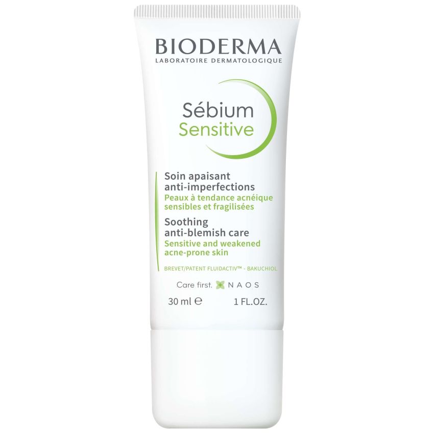 Bioderma Sebium Sensitive - Trattamento Lenitivo Anti-Imperfezioni, 30ml