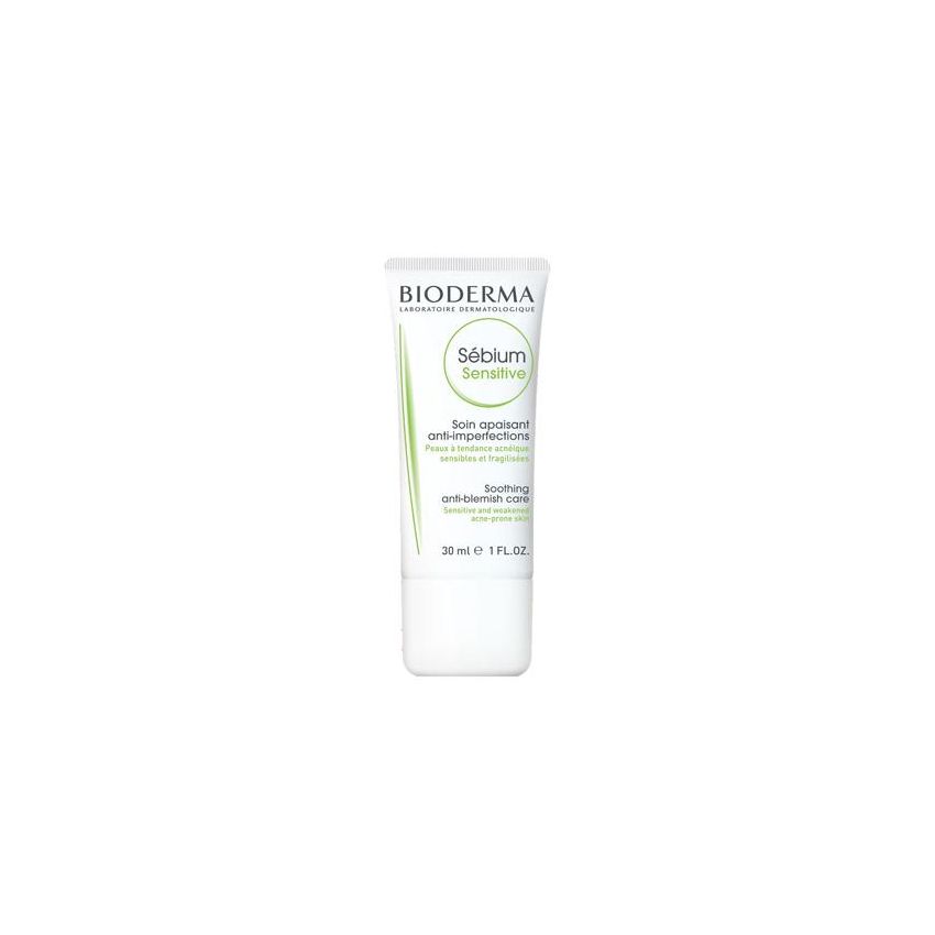 Bioderma Sebium Sensitive - Trattamento Lenitivo Anti-Imperfezioni, 30ml